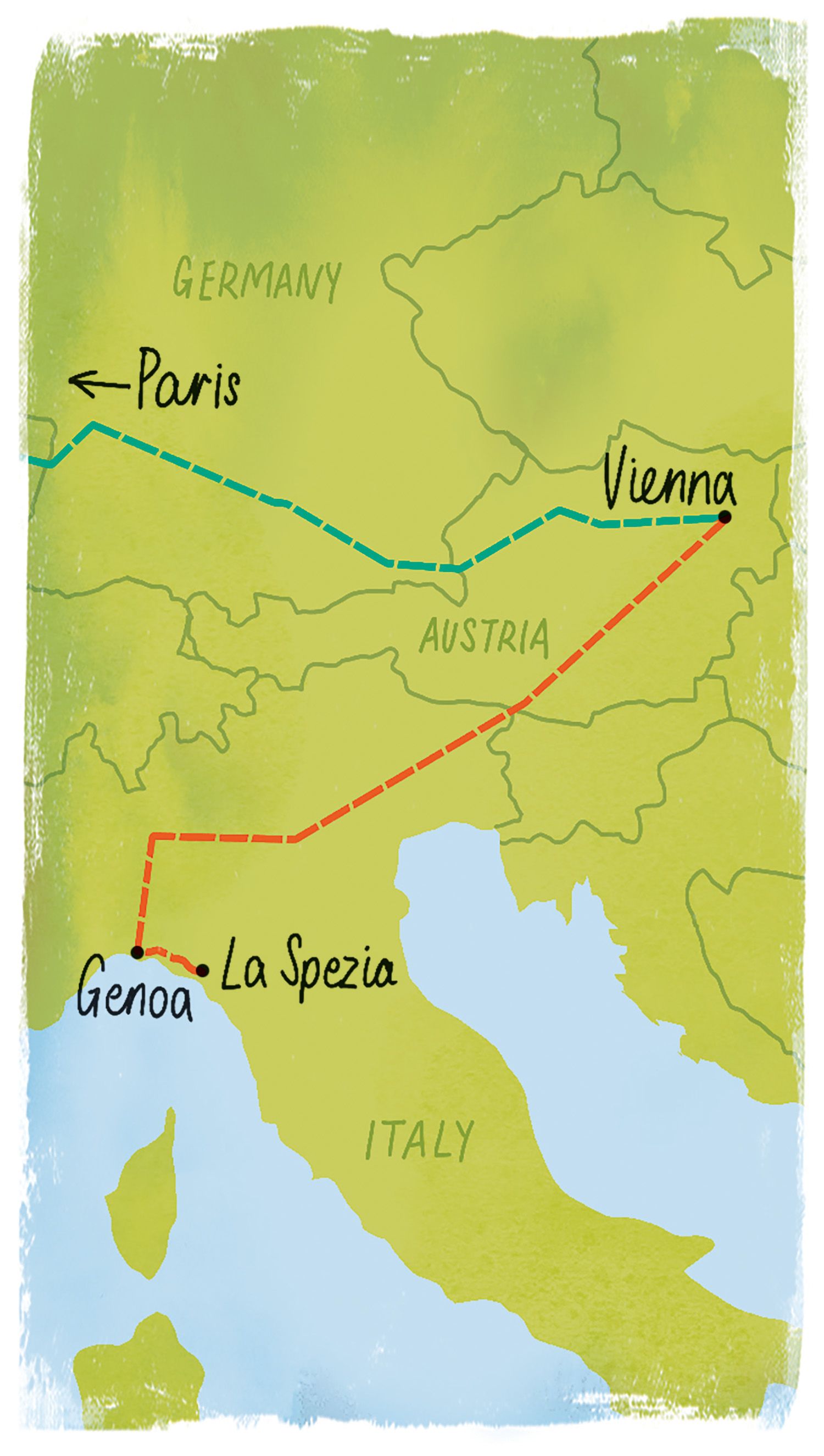 great train journeys europe 2023